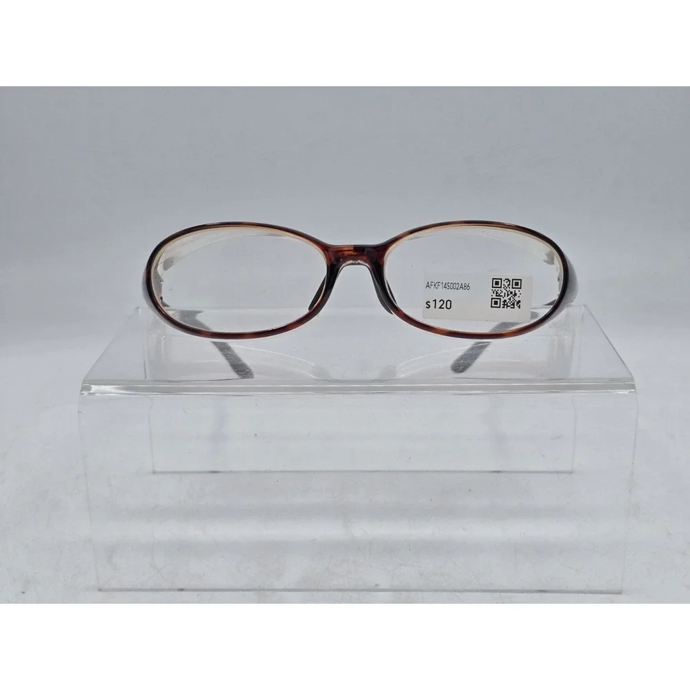 Jins Thick Tortoise Eyeglass Frames 54 - 16-122 - 31 AFKF14S0002A86 - SITS ASKEW
